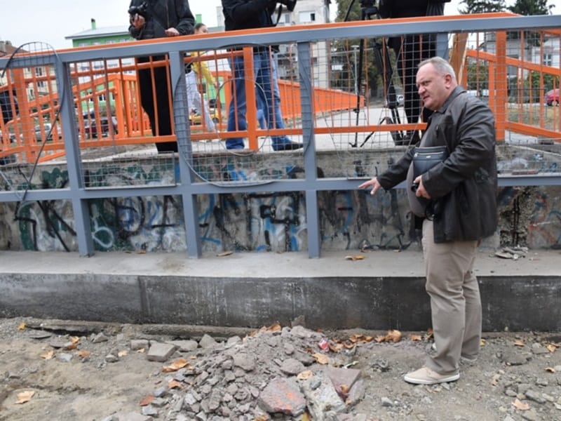 Cvetanovic obilazak gradilista 2 foto Grad Leskovac