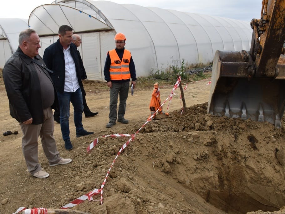 Cvetanovic obilazak gradilista 3 foto Grad Leskovac