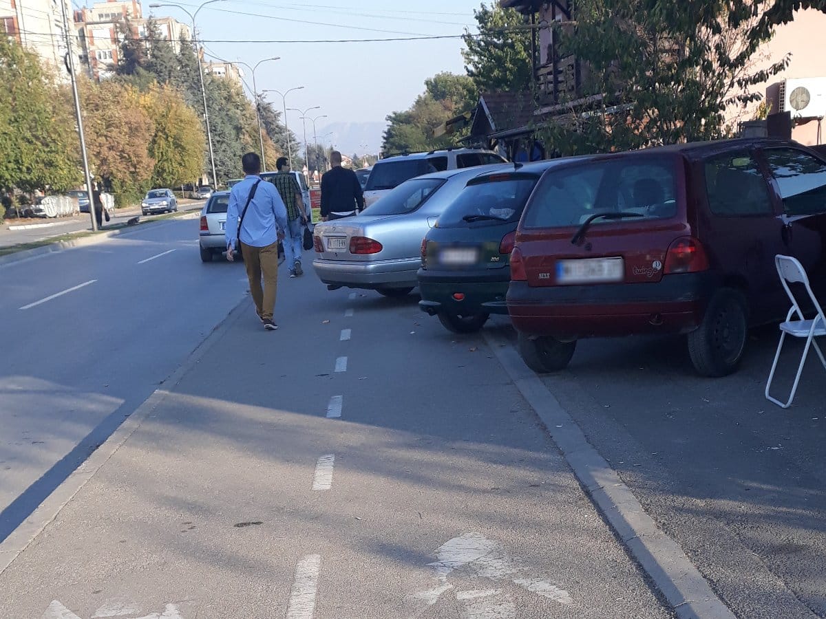 Parkiranje Somborski bulevar 2; foto: citalac