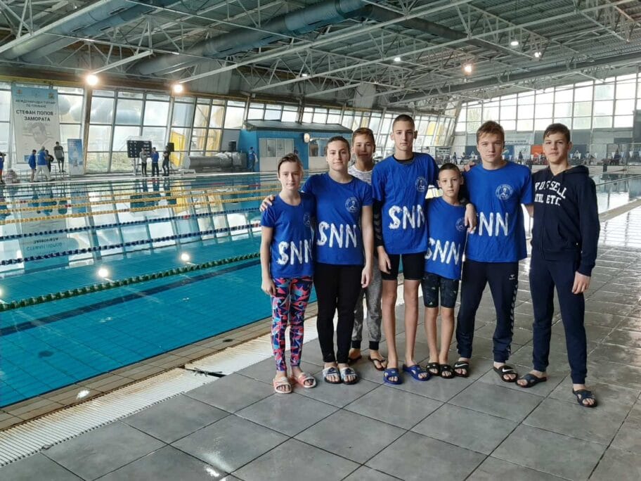 Malim niškim plivačima medalje i lični rekordi u Sofiji 2 Plivaci Sveti Nikola miting Sofija foto PK Sveti Nikola
