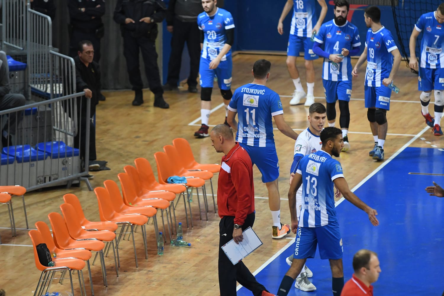 Odbojkaši Niša ubedljivo savladali Crvenu zvezdu 3 ekipa, ok nis, nis, 9 novembar 2019 foto jv vanja keser