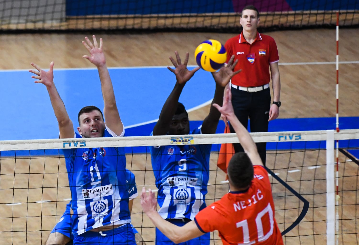 Odbojkaši Niša ubedljivo savladali Crvenu zvezdu 2 stojkovic, ikbajri, ok nis, nis, 9 novembar 2019 foto jv vanja keser