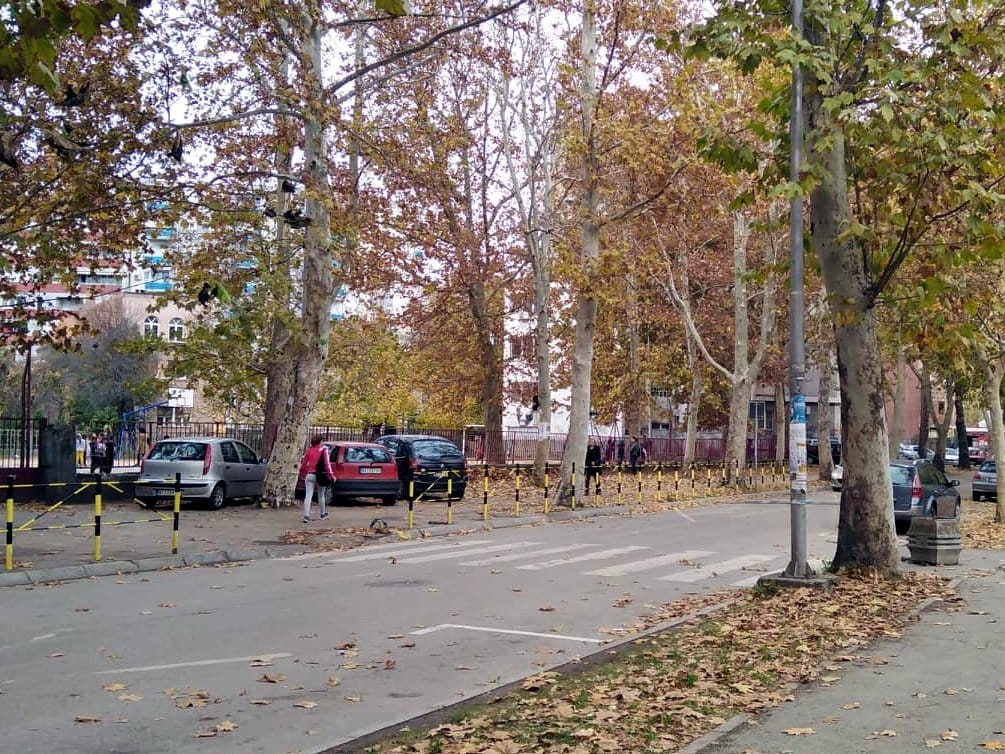 Skinut znak 3; foto: V. Keser