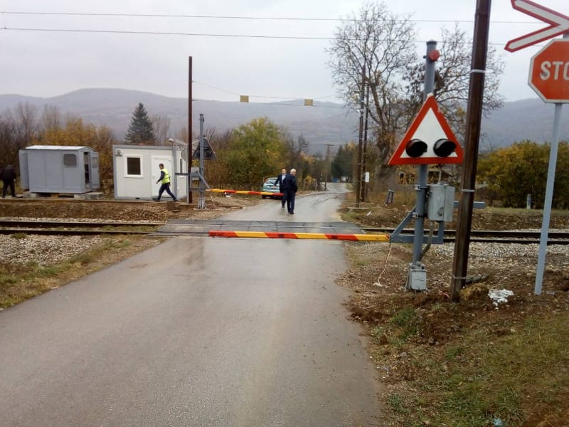 putni prelaz gradinje foto Infrastrukture zeleznice