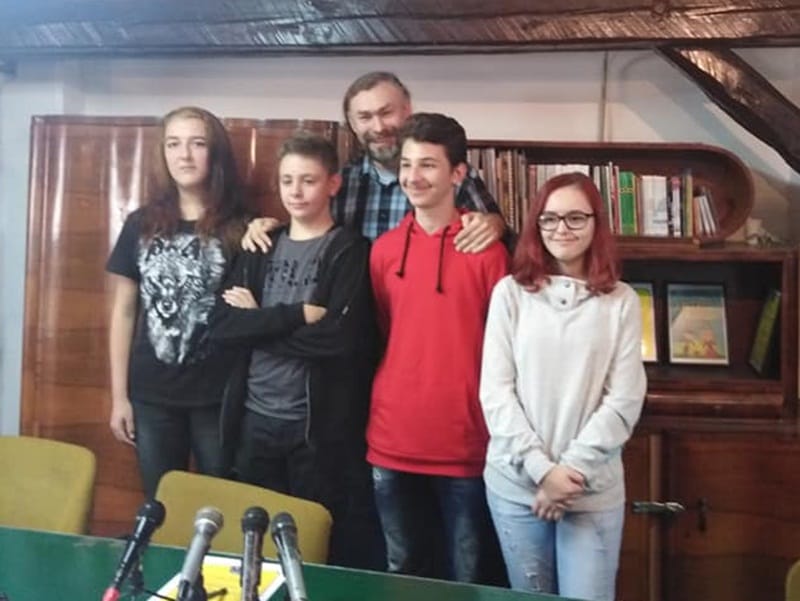 Skola stripa foto M S