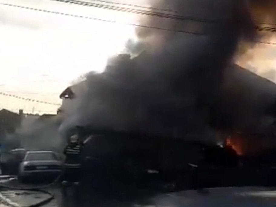 Pozar Leskovac foto citalac