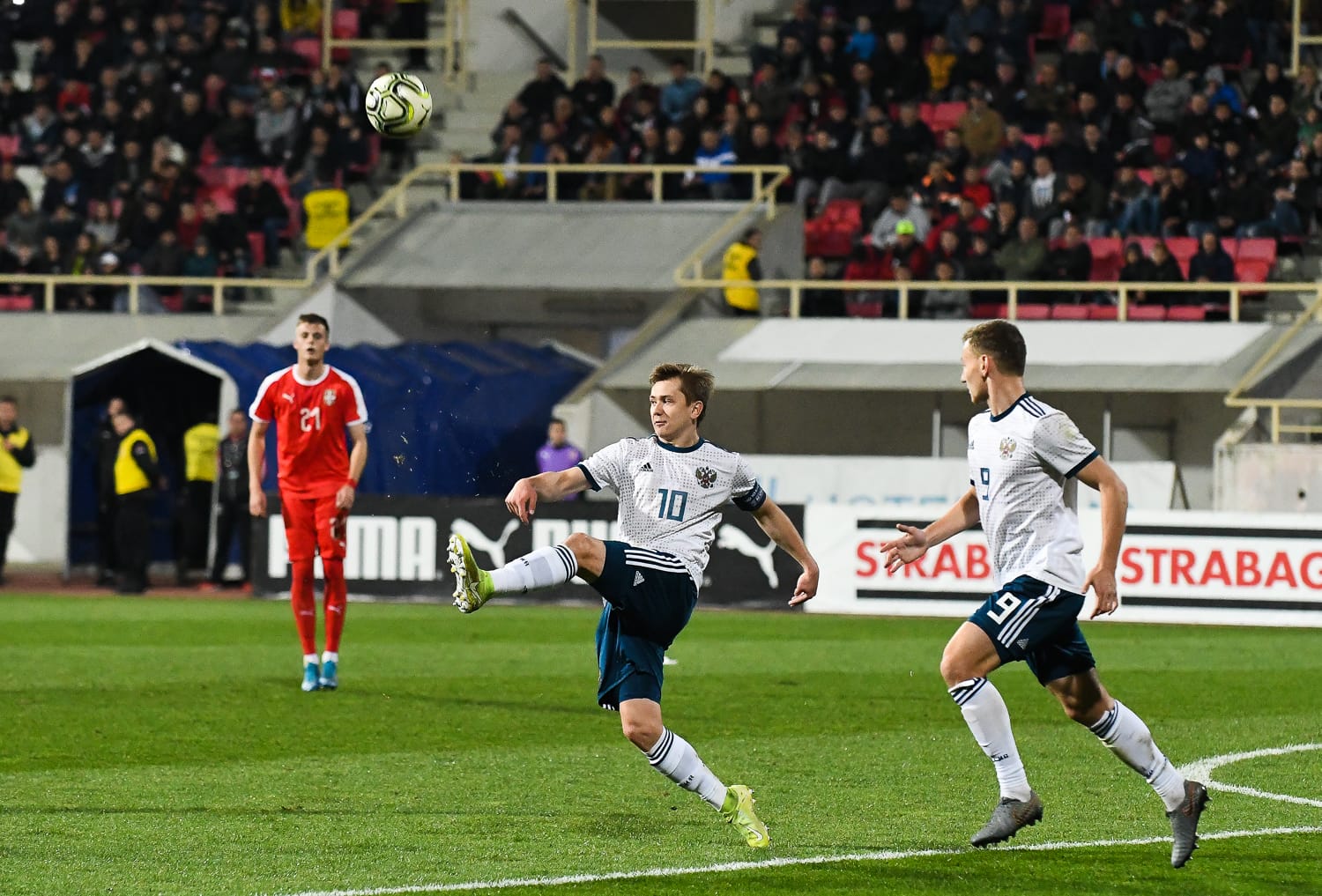 Kvalifikacije za Evropsko prvenstvo U21 Srbija Estonija Čair nove,bar 2019 foto Južne vesti Vanja Keser30