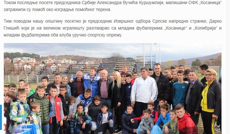 Glisic oprema Kursumlija 2 printskrin