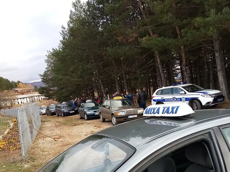 Pirotski taksisti štrajkuju zbog napada na koleginicu 4 protest