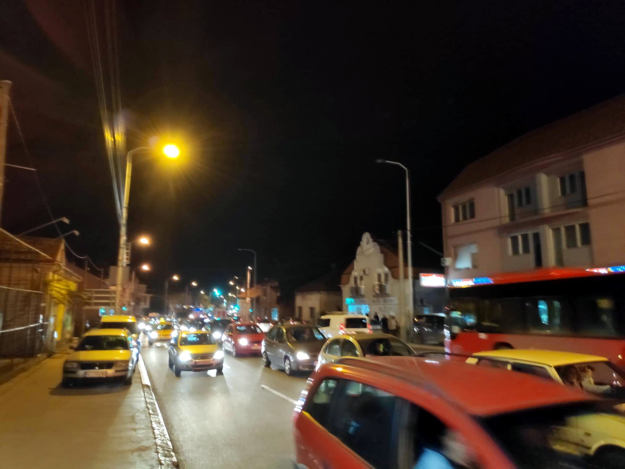 Bulevar 12. februar guzve; foto: JV-M. Z