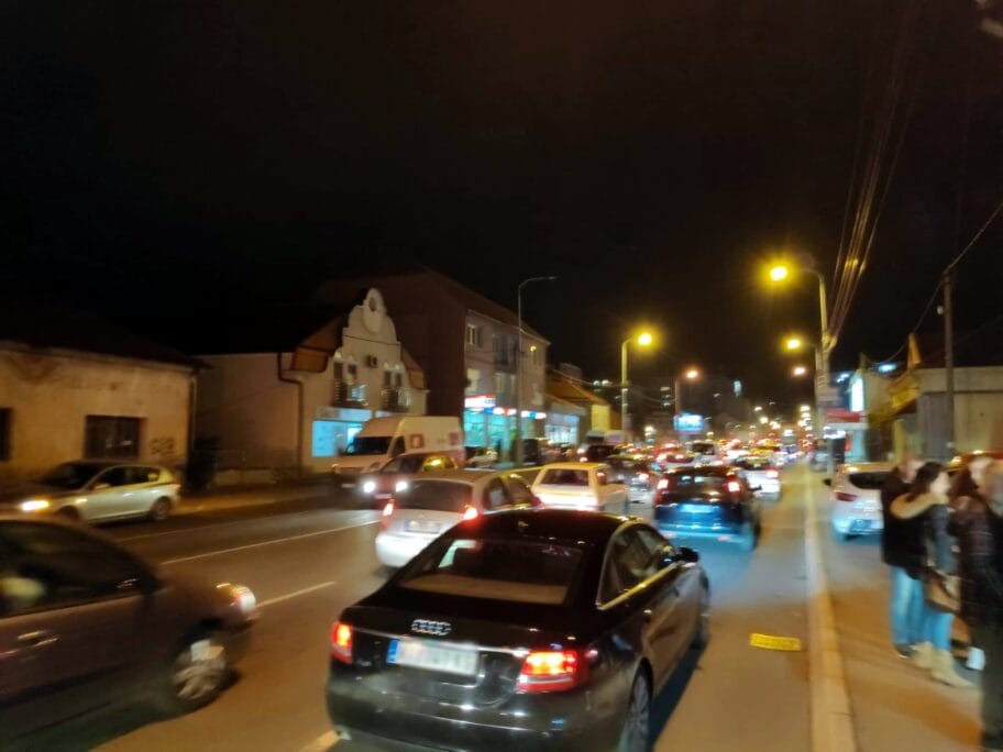 Bulevar 12 februar guzva foto JV M Z