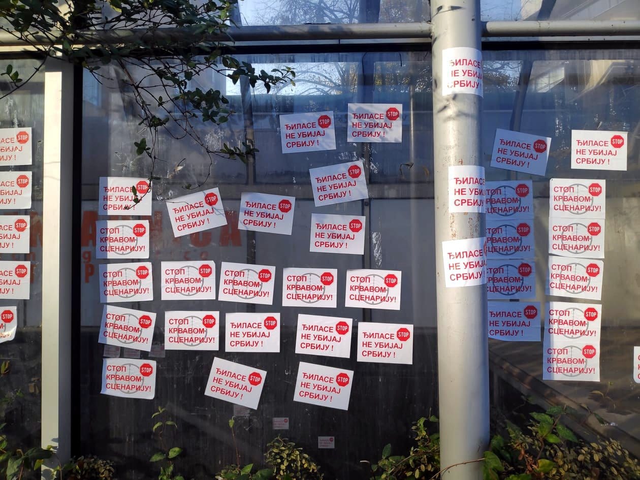Nalepnice Djilase ne ubijaj Srbiju 11 foto JV J A