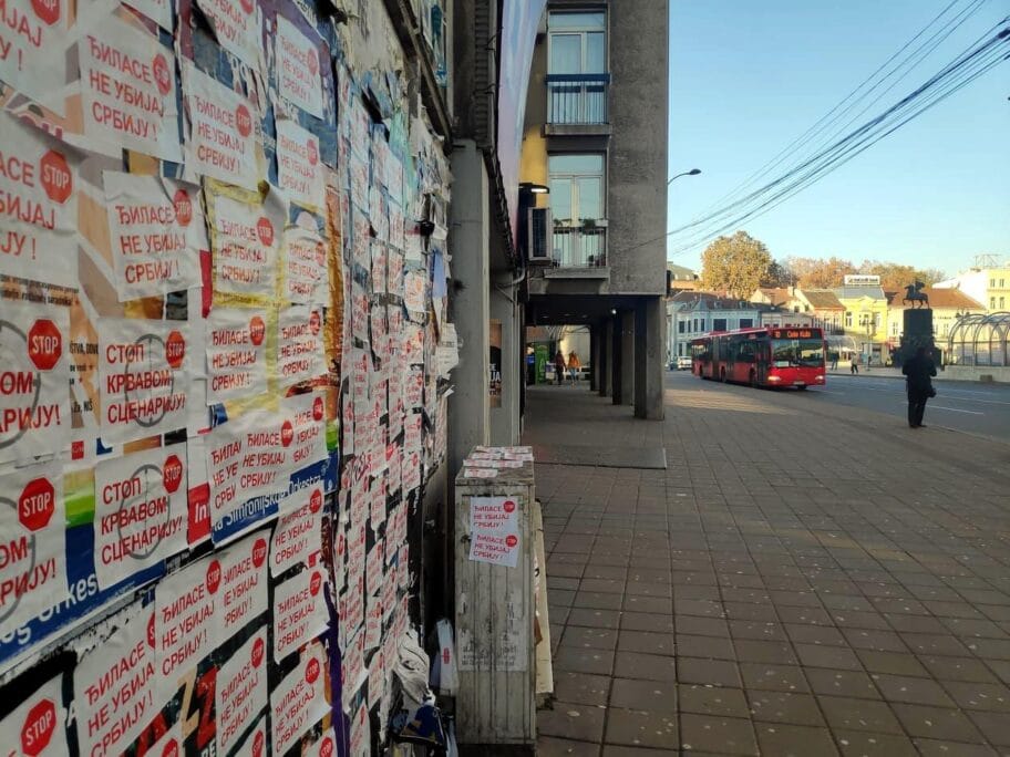 Nalepnice Djilase ne ubijaj Srbiju 7 foto JV J A