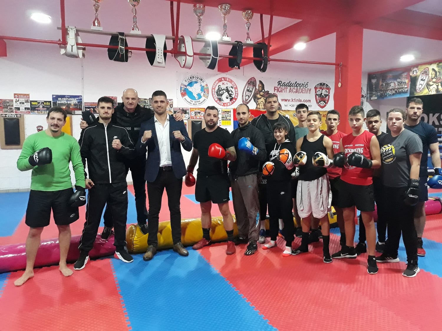Kik boks klub Nis Nenad Pagonis foto Nenad Pagonis