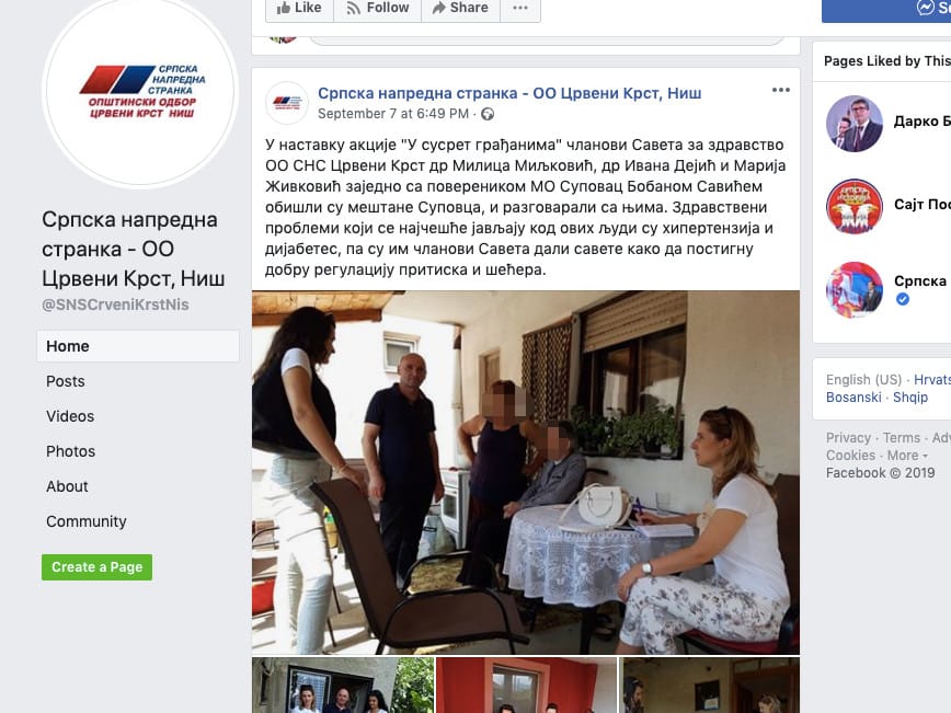 SNS lekarii 6 FB printscreen