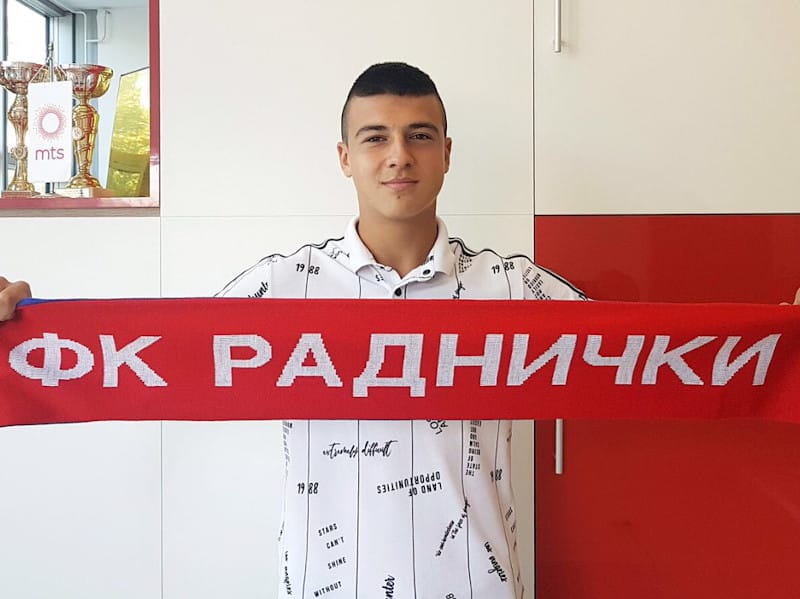 Kapiten kadetske selekcije Radničkog na korak od Atalante 1 danijel randjelov fk radnicki kadeti foto fk radnicki nis