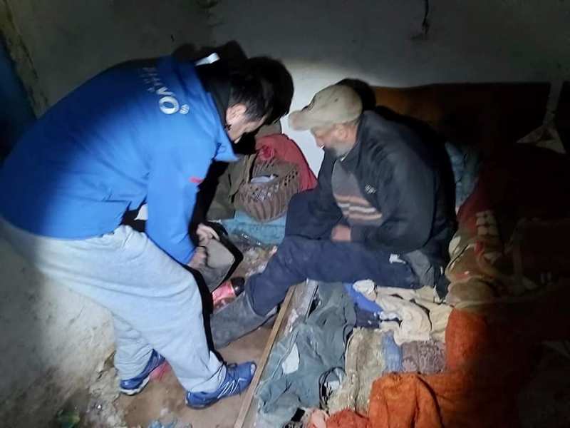 Radio-amateri iz Pirota nastavili da pomažu povređenom sugrađaninu 7 pomoc foto M R