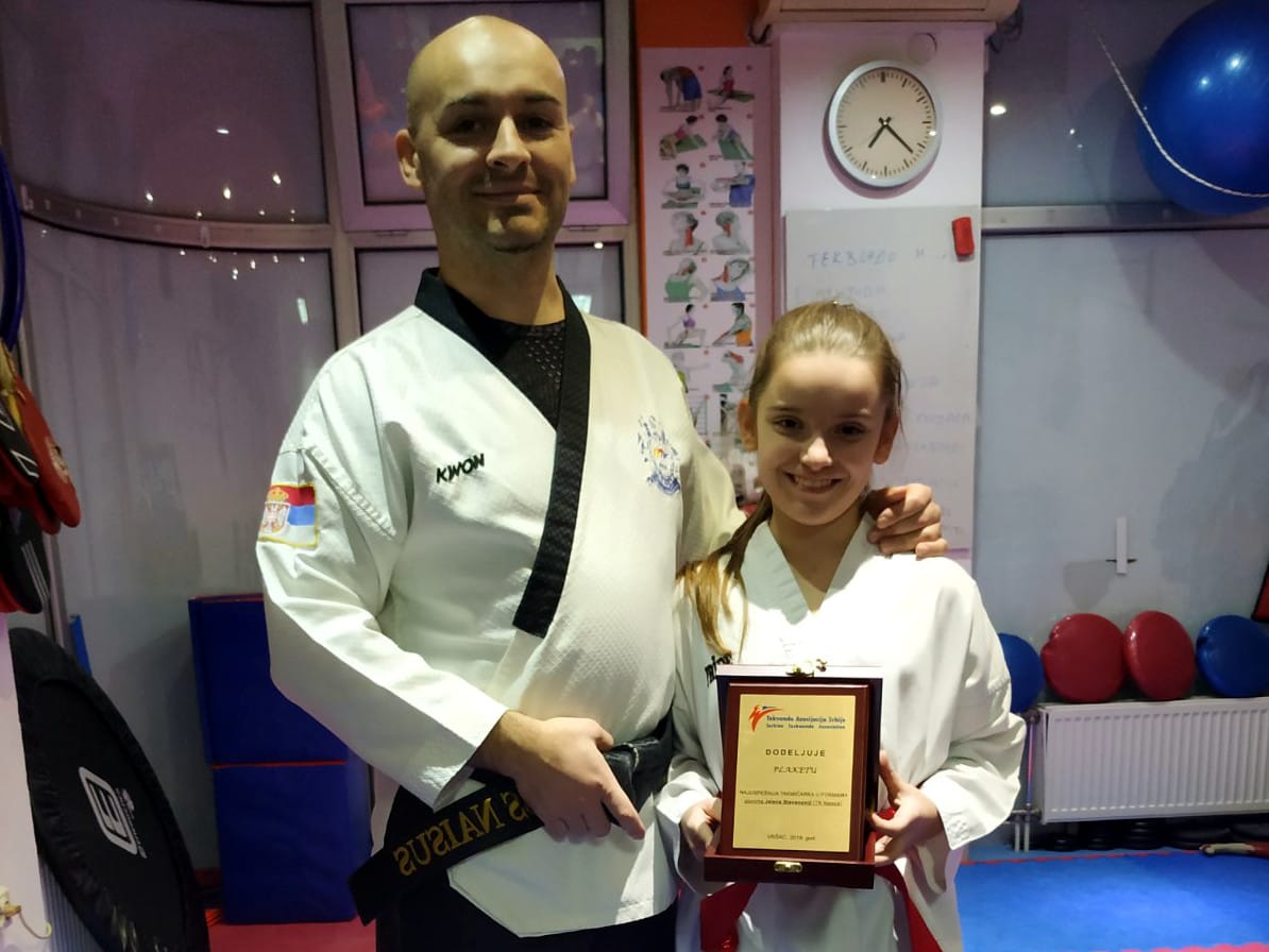 Nebojsa Andjelkovic Jelena Stamenkovic Naissus tekvondo foto Naissus