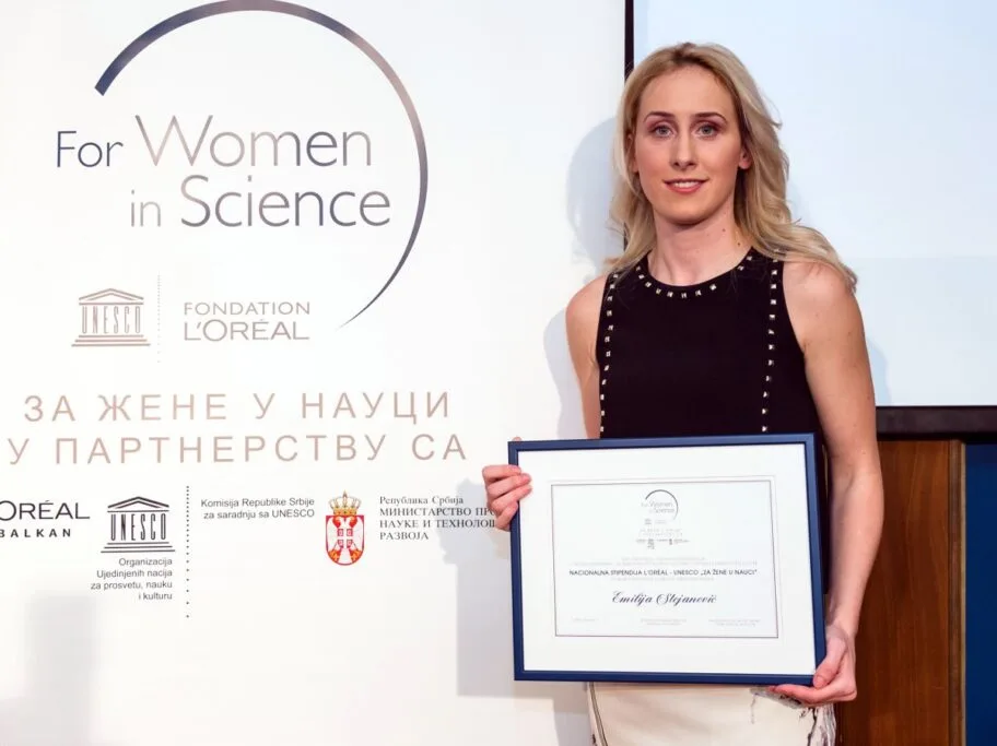 Mlada naučnica iz Niša jedna od 10 najboljih svetskih istraživača u košarci 20 Emilija Stojanovic foto PR LOreal FWIS 2019