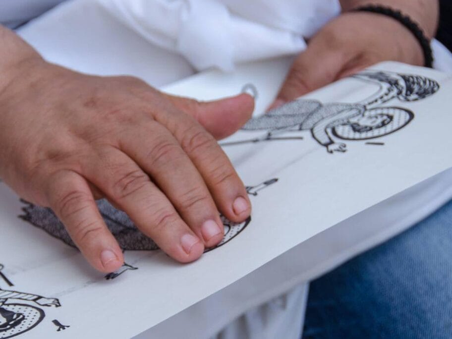 Taktilna izlozba foto Narodni muzej Leskovac