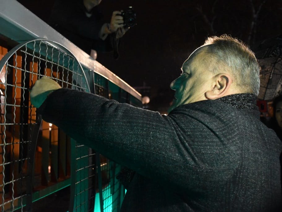 Otvoren most ljubavi u Leskovcu - za neke lepa ideja, za druge bacanje para 14 Most ljubavi Cvetanovic decembar 2019 foto Grad Leskovac