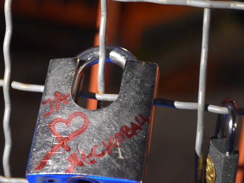 Most ljubavi decembar 2019 foto Grad Leskovac