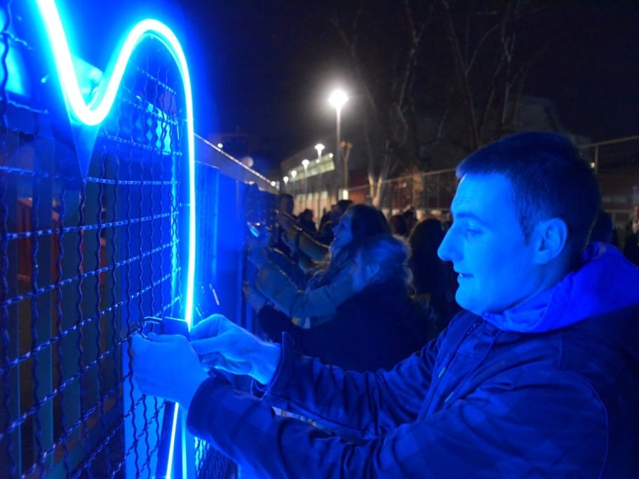 Most ljubavi 4 decembar 2019 foto Grad Leskovac