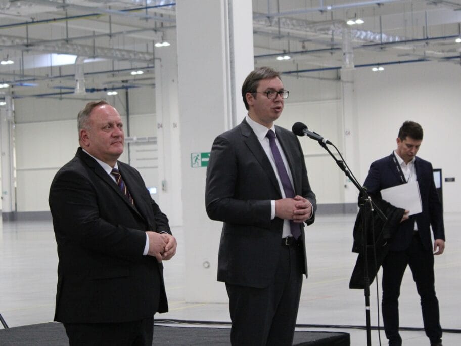 Vucic konferencija Aptiv 2 januar 2019 foto Bojana Antic