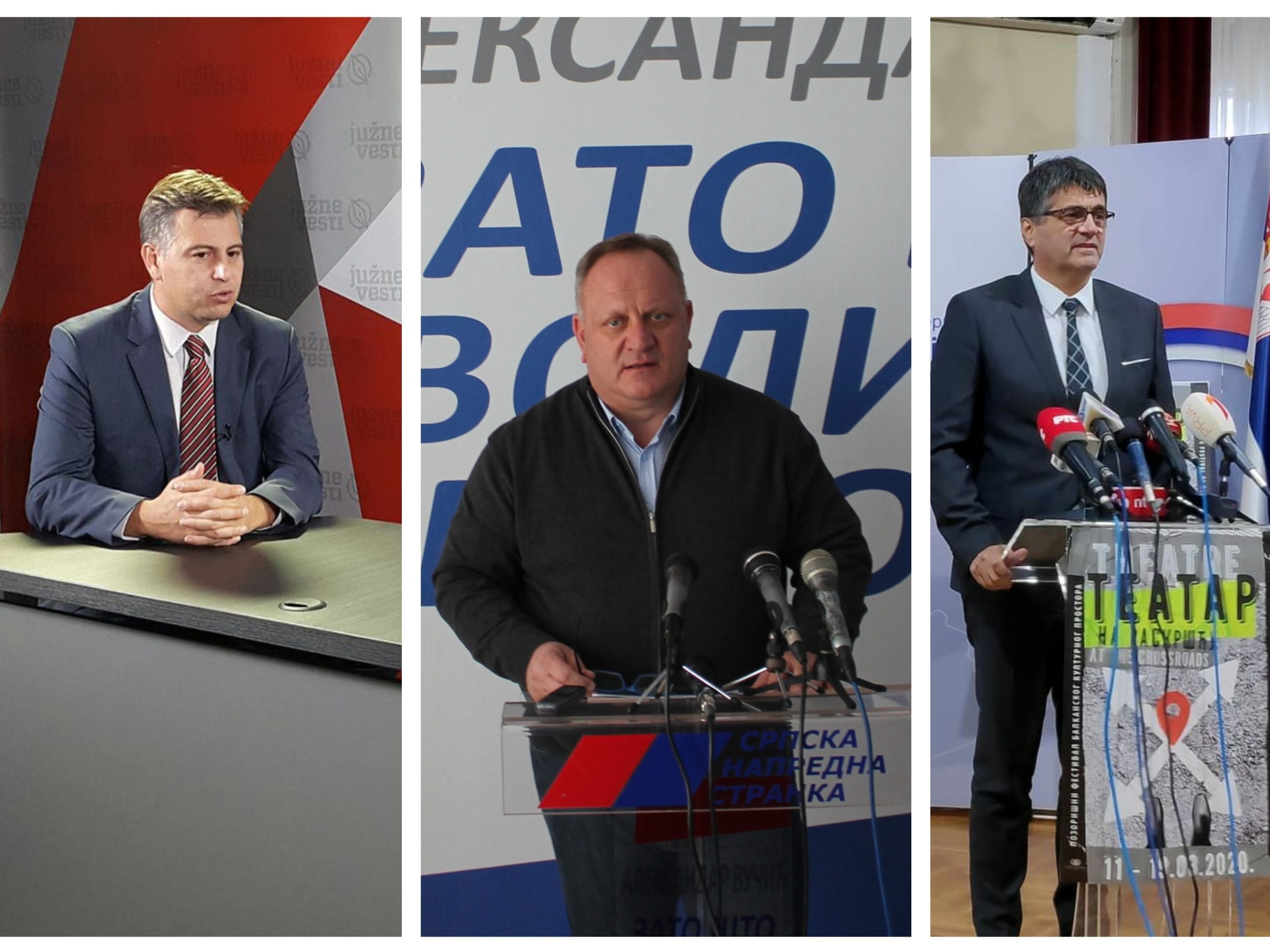 Gradonačelnici preporučuju knjige - od Kundere do “Kaluđera koji je prodao svoj ferari” 1 Vladan Vasic Goran Cvetanovic Darko Bulatovic foto Juzne vesti scaled