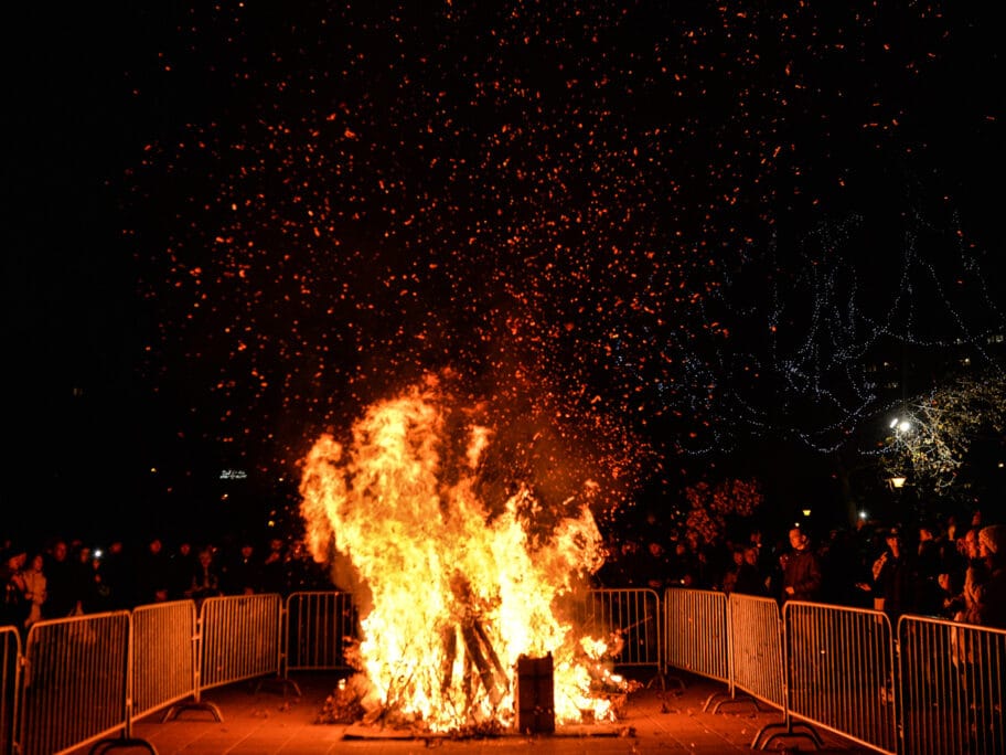 paljenje badnjaka foto vanja keser