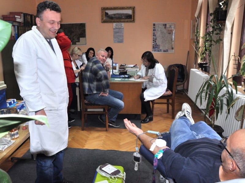 Prokupčani pokazali humanost, dobar odziv u prošlogodišnjim akcijama dobrovoljnog davanja krvi 14 akcija dobrovoljnog davanja krvi foto ljm arhiva