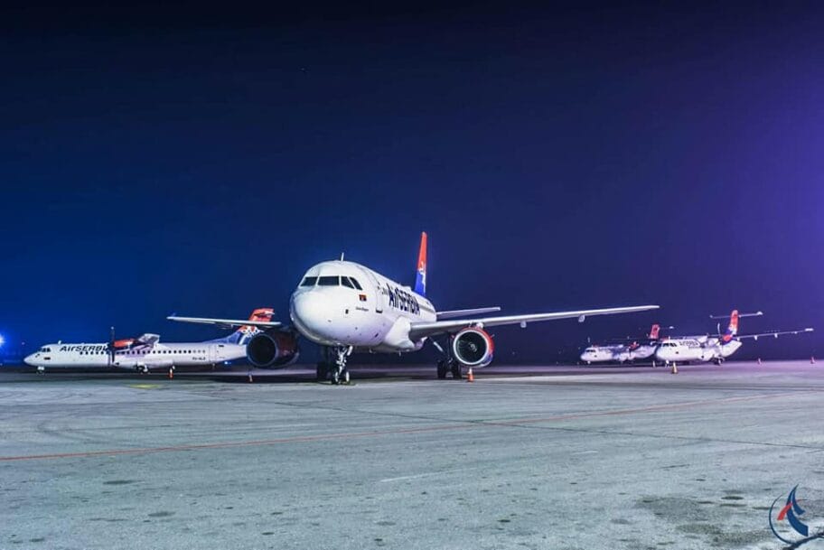 aerodrom konstantin veliki air serbia foto aerodrom nis 3