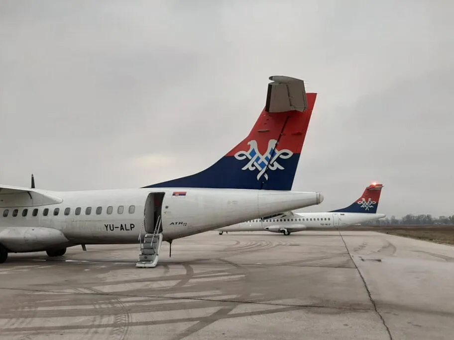 Kasnio let iz Niša za Tunis jer putnik nije želeo da se veže 7 avion air serbia foto aerodrom konstantin veliki