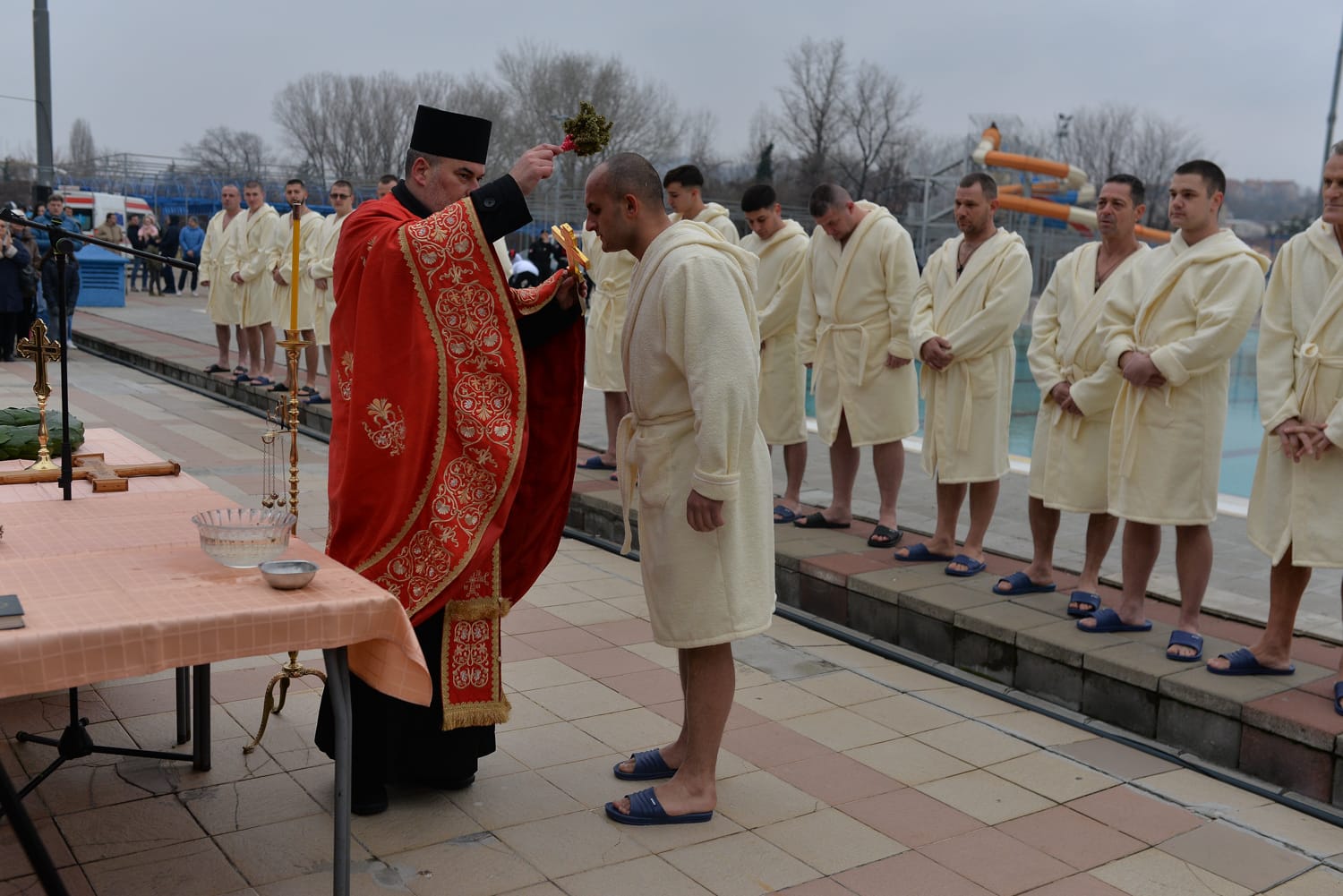 Plivanje za časni krst Bogojavljenje Niš 2020 foto Južne vesti Vanja Keser6