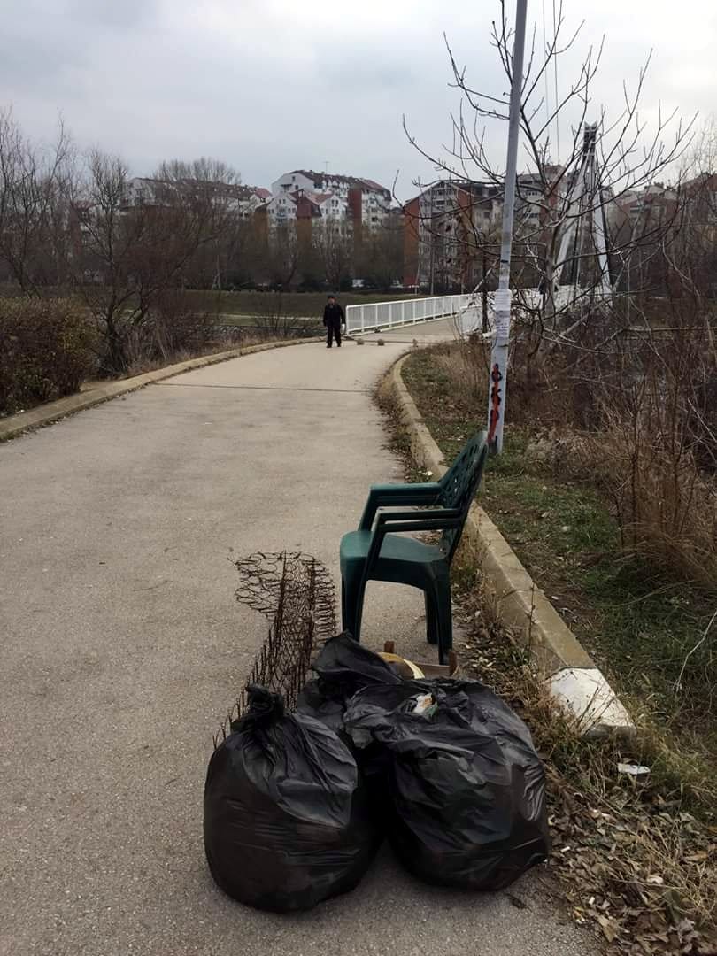 Akcija ciscenja; foto: Eko gerila Nis