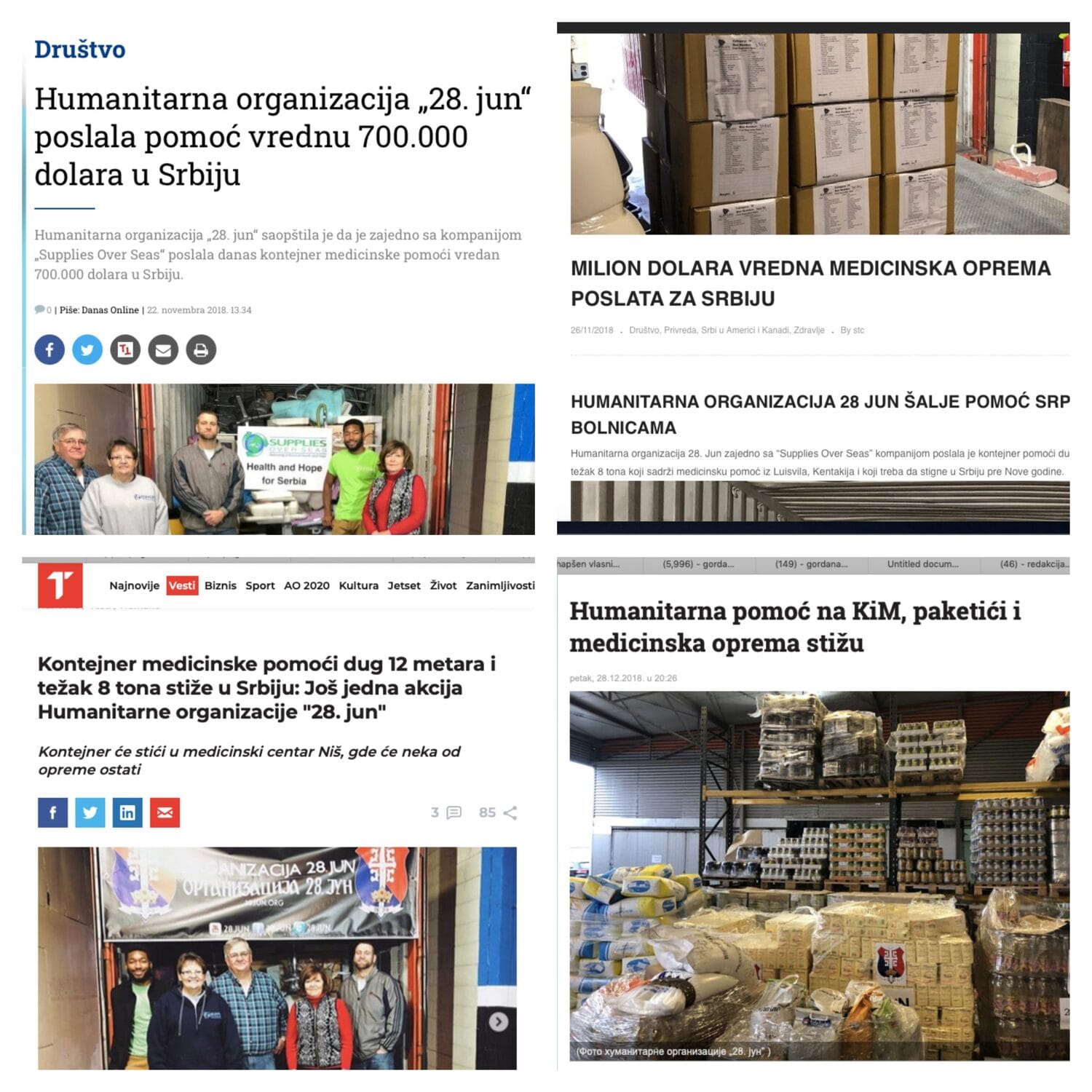 humanitarna organizacija 28. jun