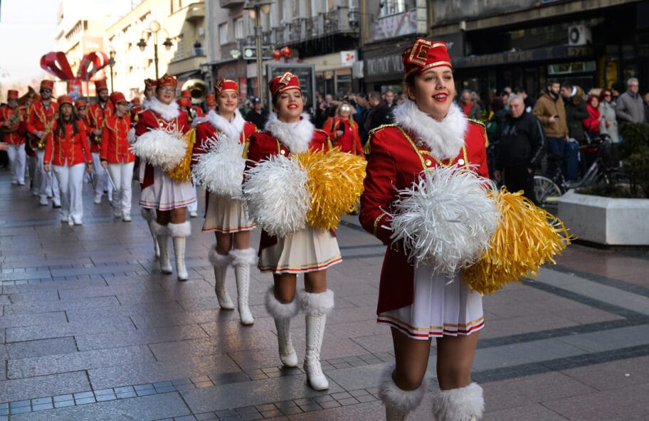 Mazoretkinje iz Herceg Novog u Nisu januar 2020 foto Juzne vesti Vanja Keser 7