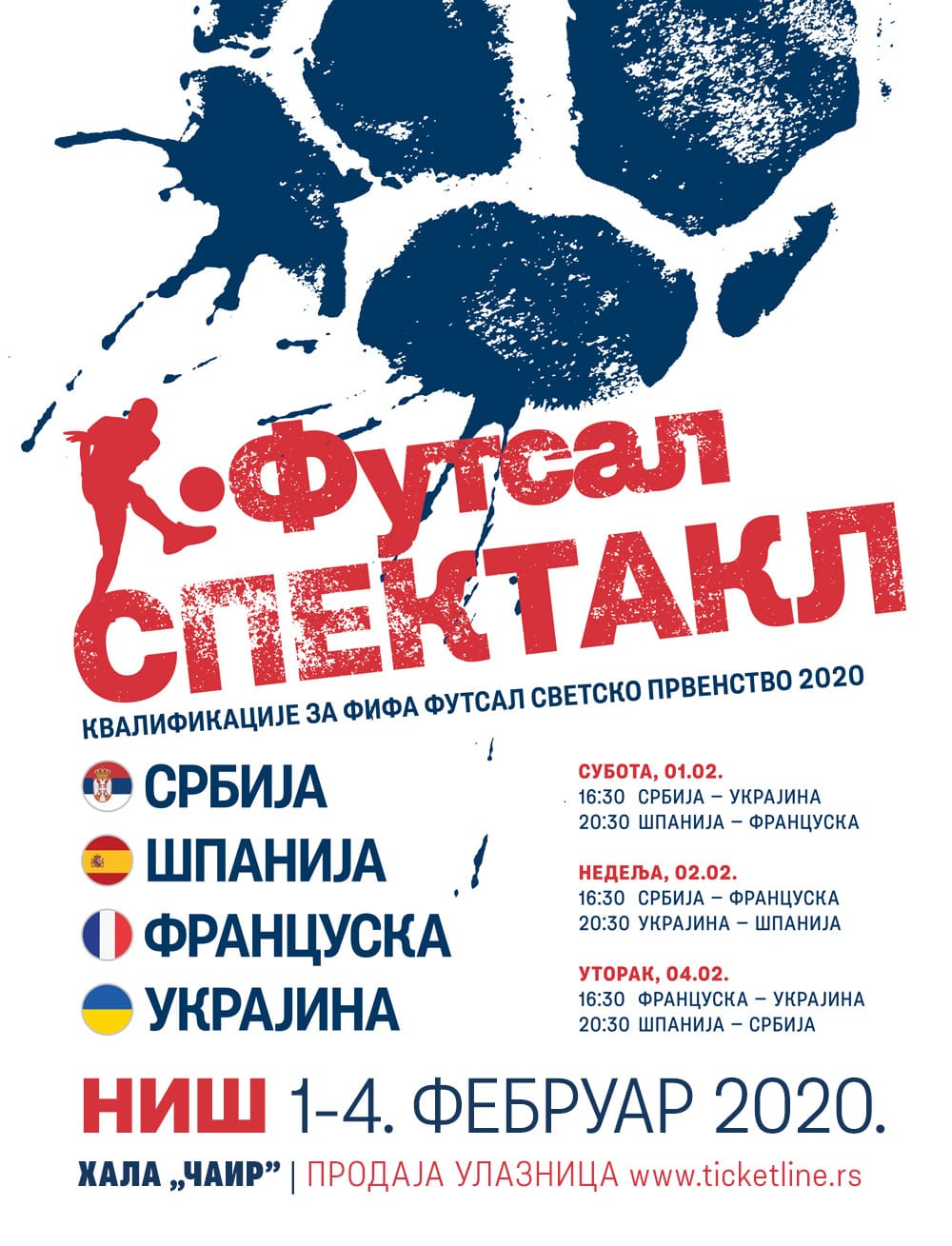 futsal kvalifikacije poster foto fss