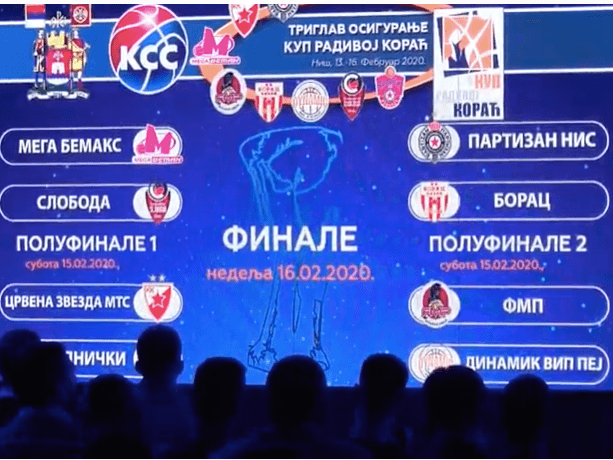 zreb kup koraca printscreen