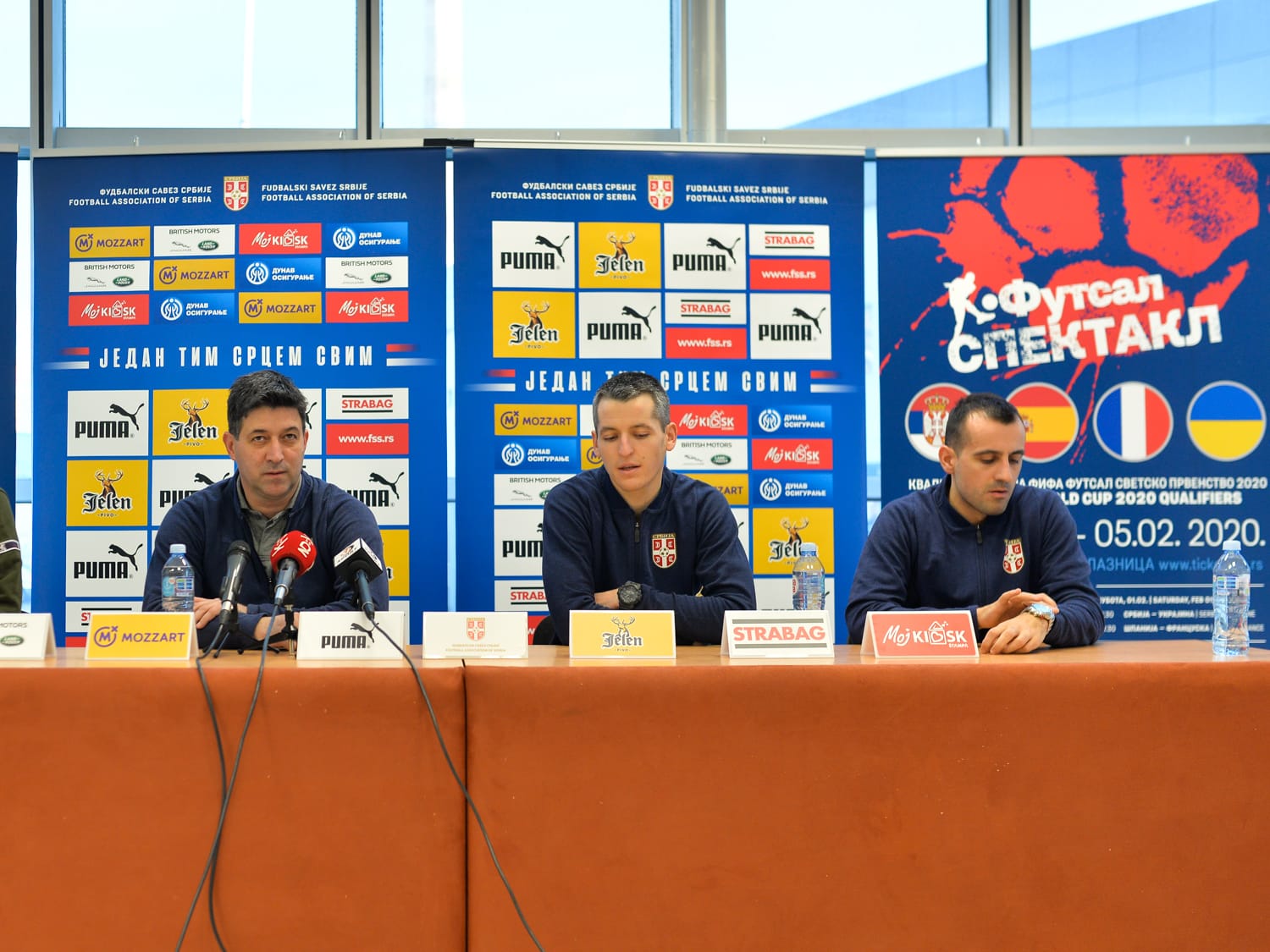 Goran Ivančić Miloš Simić Marko Pršić futsal foto Južne vesti Vanja Keser