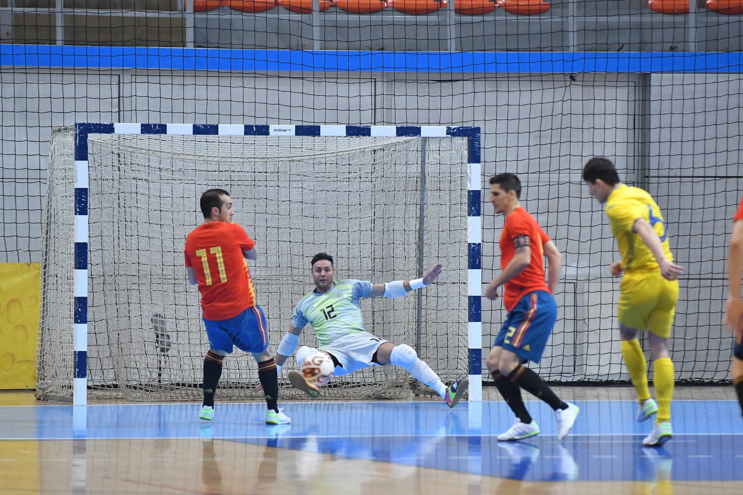 Španija Ukrajina futsal Čair kvalifikacije za Svetsko prvenstvo februar 2020 foto Južne vesti Vanja Keser5