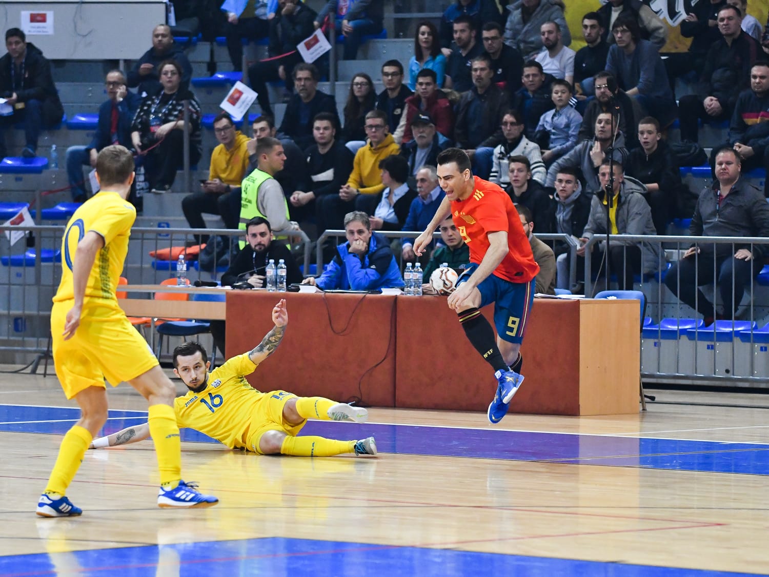Španija Ukrajina futsal Čair kvalifikacije za Svetsko prvenstvo februar 2020 foto Južne vesti Vanja Keser7