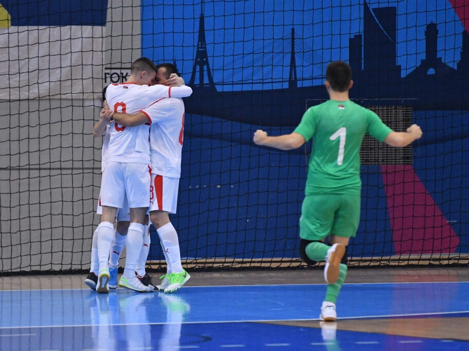 Srbija Francuska futsal kvalifikacije za Svetsko prvenstvo Cair februar 2020 foto Juzne vesti Vanja Keser
