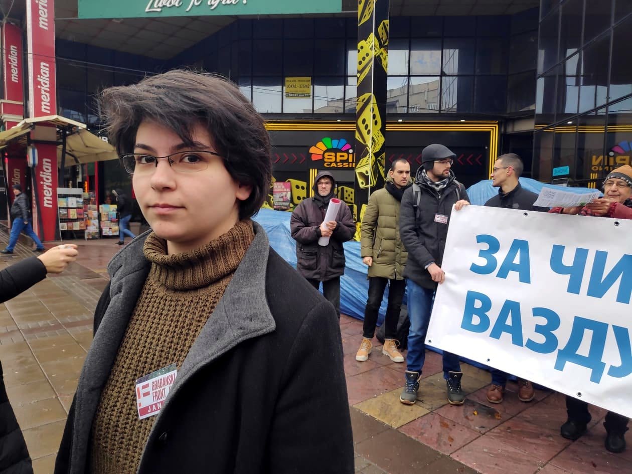 Protest za cist vazduh Nis 5; foto: JV-J. A