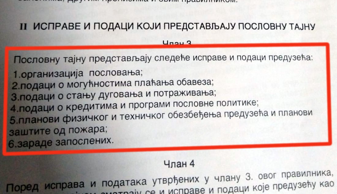 Pravilnik 3 foto printscren