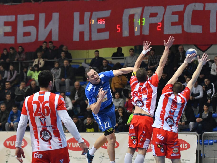 Zeleznicar Crvena zvezda rukomet februar 2020 Aleksandar Stojanovic foto Juzne vesti Vanja Keser
