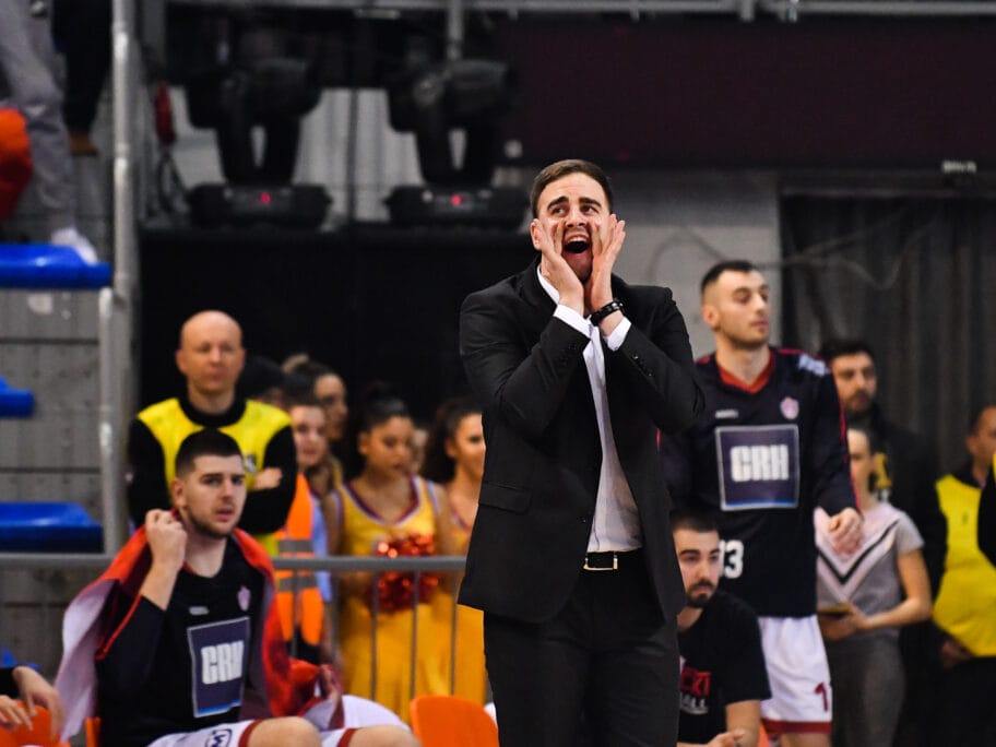 Košarkaši Radničkog sa Crvenog krsta srećni uprkos porazu, vodio ih najmlađi trener u istoriji Kupa 6 Goran Vuckovic Radnicki Beograd kosarka Kup Radivoja Koraca Cair 2020 foto Juzne vesti Vanja Keser