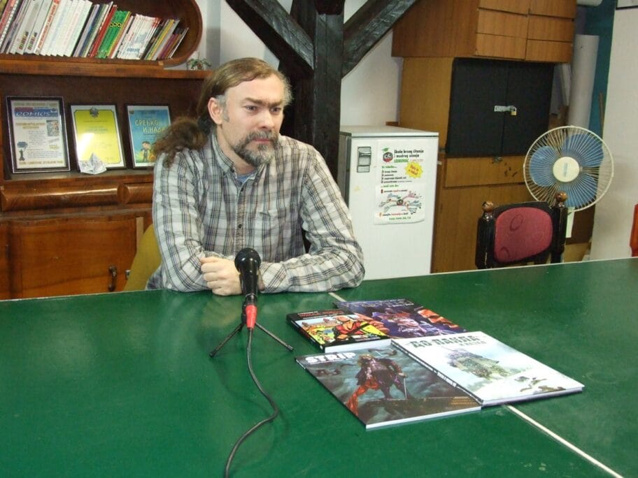 Četiri stripa leskovačkog autora na listi najboljih izdanja britanskog teoretičara 5 Marko Stojanovic foto privatna arhiva