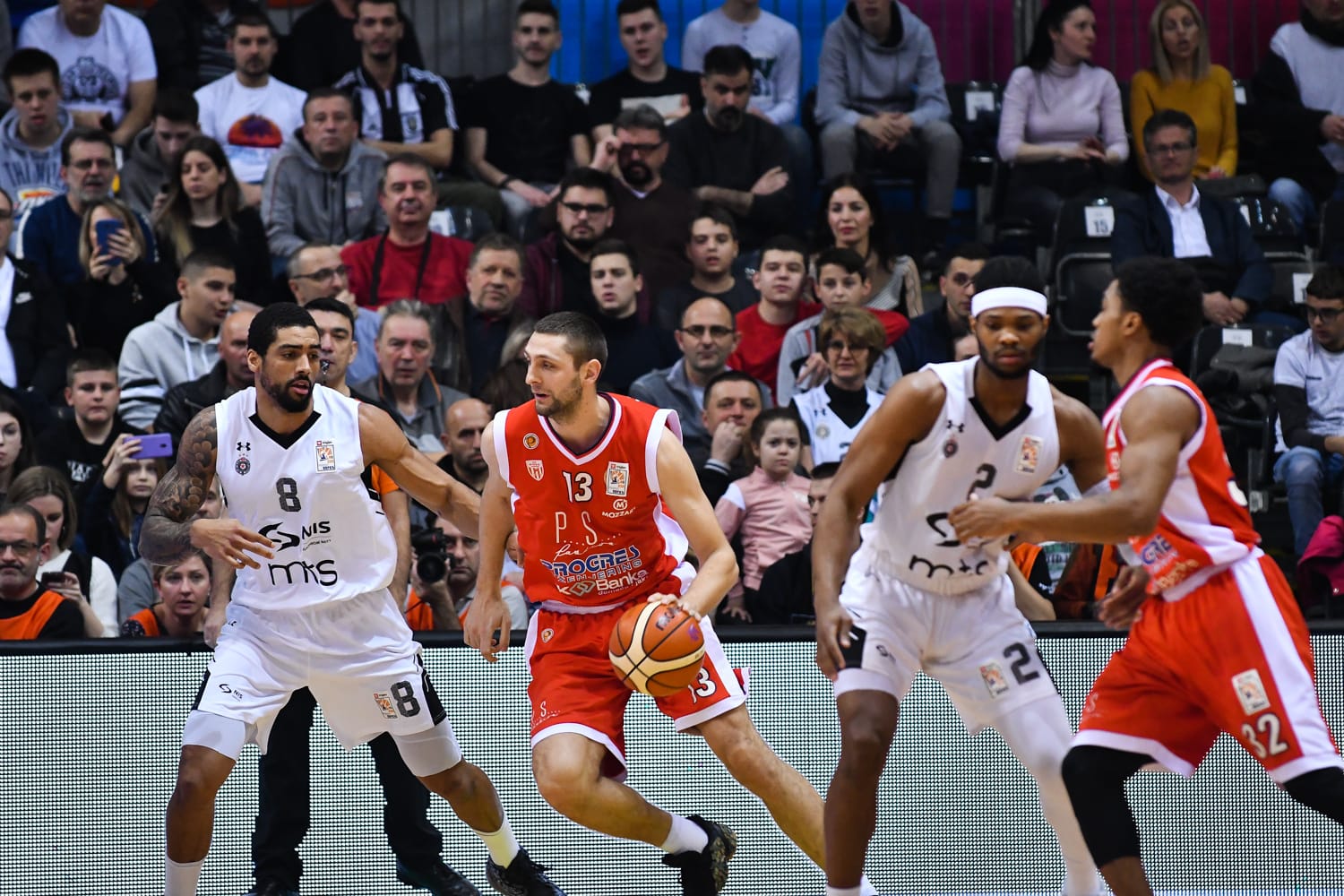 Partizan Borac četvrtfinale Kup Radivoja Koraća 2020 foto Južne vesti Vanja Keser1