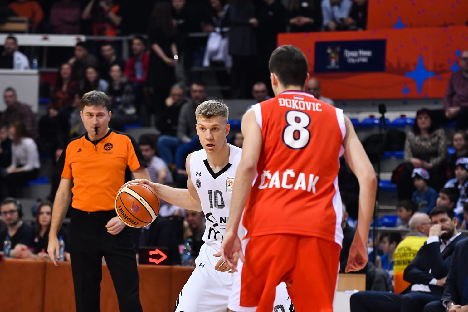 Partizan Borac četvrtfinale Kup Radivoja Koraća 2020 foto Južne vesti Vanja Keser2